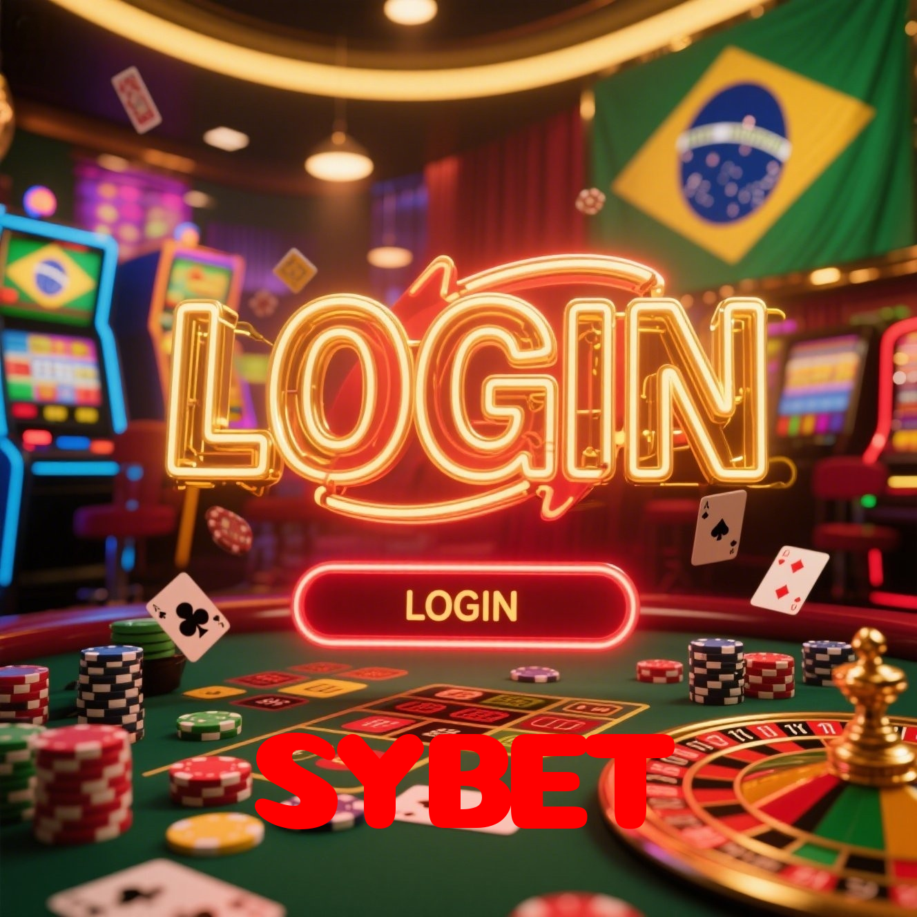 Login no SYBET
