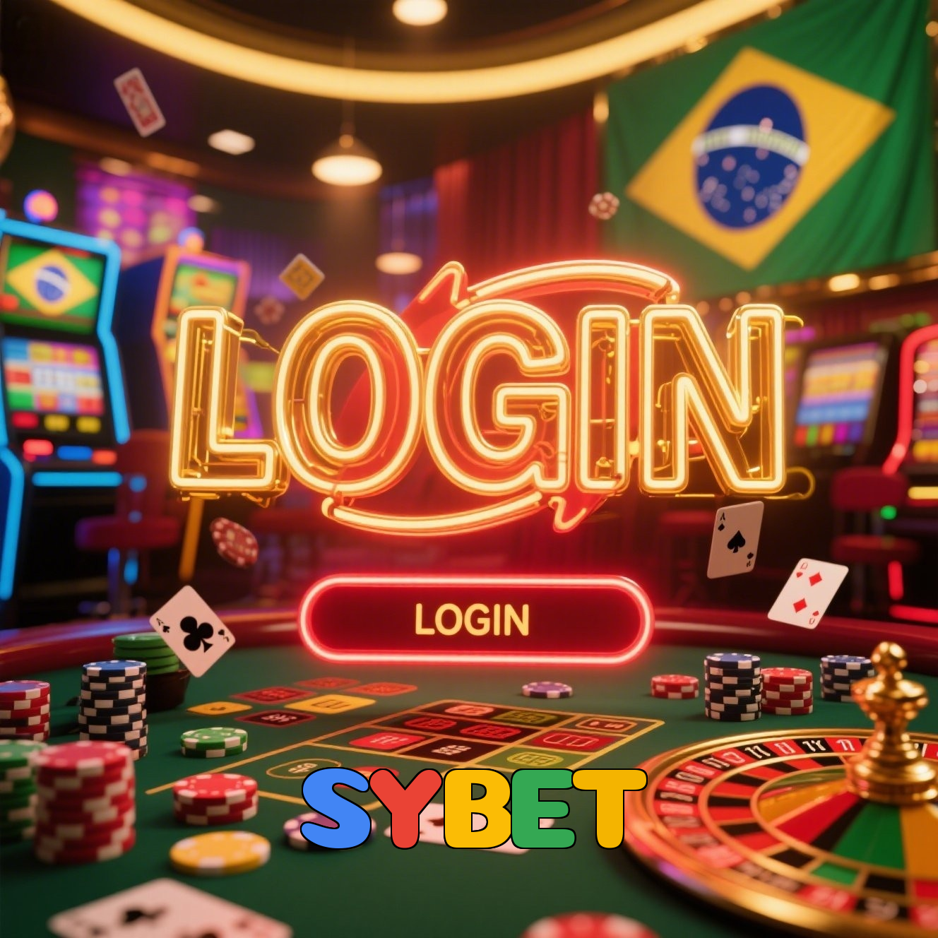 Login no SYBET
