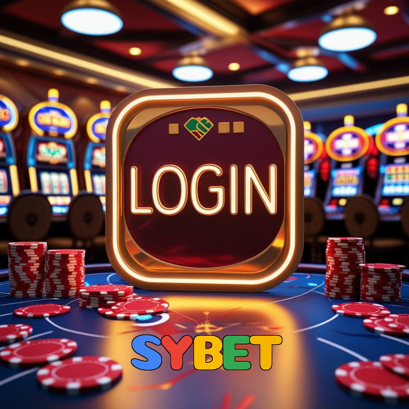 Login no SYBET